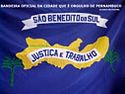 Bandeira de São Benedito do sul