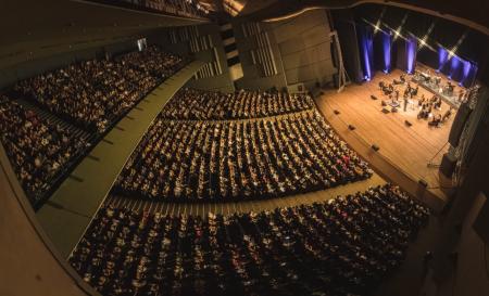 Vista de cima do Teatro Guararapes Chico Science